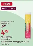 Rossmann Altapharma, elektrolity w tabletkach musujących, 20 szt oferta