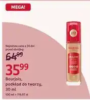 Rossmann Bourjois, podkład do twarzy oferta