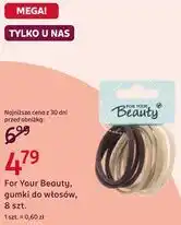 Rossmann For Your Beauty, gumki do włosów, 8 szt oferta