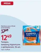 Rossmann Tampax, tampony higieniczne z aplikatorem, 16 szt oferta
