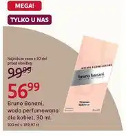 Rossmann Bruno Banani woda perfumowana dla kobiet oferta