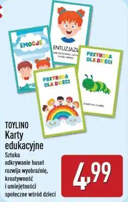 ALDI TOYLINO Karty edukacyjne oferta