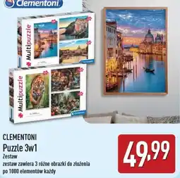 ALDI Clementoni Puzzle 3w1 oferta