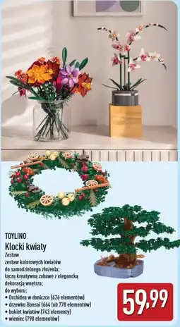 ALDI TOYLINO Klocki kwiaty oferta