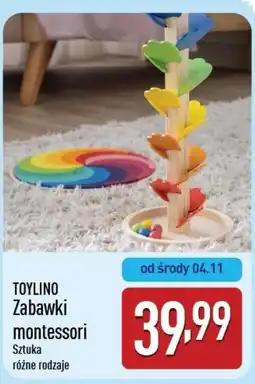 ALDI TOYLINO Zabawki montessori oferta