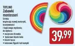 ALDI Zabawki montessori oferta