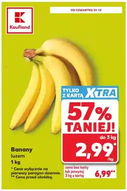 Kaufland Banany luzem oferta