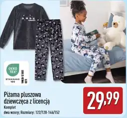 ALDI Piżama pluszowa dziewczęca z licencją oferta