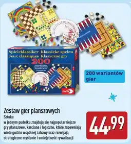 ALDI Zestaw gier planszowych Sztuka oferta