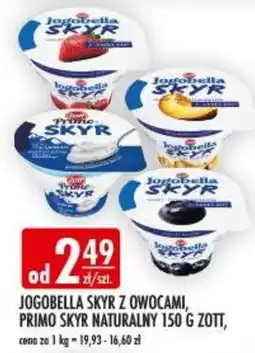 Sklepy Doroty Jogobella Skyr z Owocami, Primo Skyr Naturalny oferta
