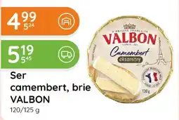 Eurocash Cash & Carry Ser camembert, brie VALBON oferta