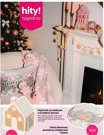 Pojemnik na słodycze w kształcie domku