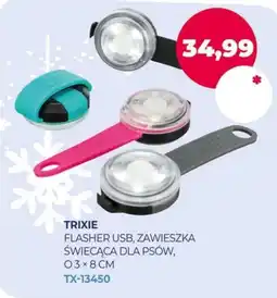 Moby Dick TRIXIE Flasher USB, Zawieszka świecąca dla psów oferta