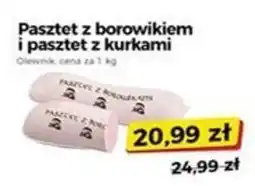 Delikatesy Ribena Pasztet z borowikiem i pasztet z kurkami oferta