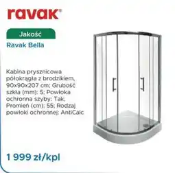 Blu Kabina prysznicowa Ravak Bella oferta