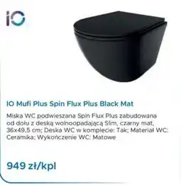 Blu IO Mufi Plus Spin Flux Plus Black Mat oferta