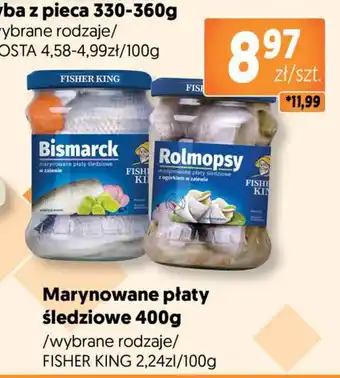 Marynowane płaty śledziowe FISHER KING
