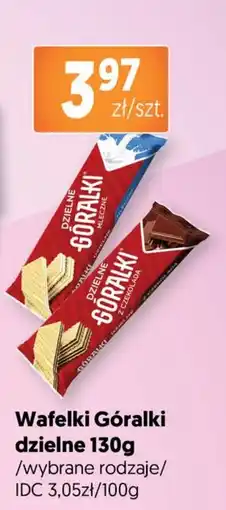 Jubilat Wafelki Góralki dzielne oferta
