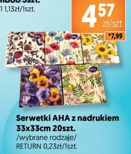 Jubilat Serwetki AHA z nadrukiem oferta