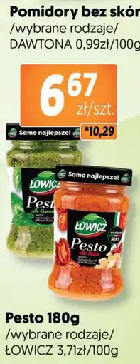 Jubilat Pesto Łowicz oferta