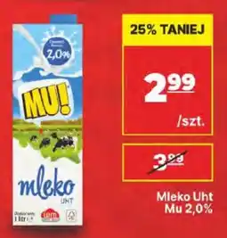 API MARKET Mleko Uht Mu 2,0% oferta