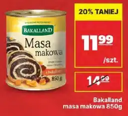 API MARKET Masa makowa Bakalland oferta