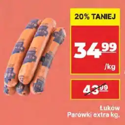 API MARKET Łuków Parówki extra kg. oferta