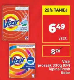 API MARKET Vizir proszek Alpine Fresh Kolor oferta