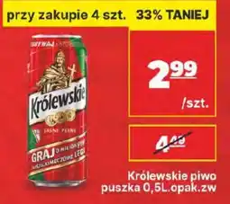 API MARKET Królewskie piwo oferta