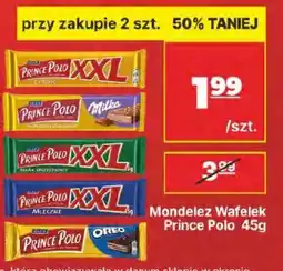 API MARKET Mondelez Wafelki Prince Polo oferta