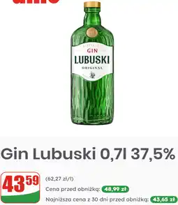 Dino Gin Lubuski 0,7l 37,5% oferta