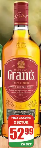 Dino Whisky Grant's Triple Wood Blended Scotch Whisky oferta