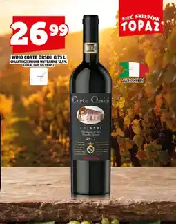 Topaz Wino czerwone Corte Orsini Chianti wytrawne oferta