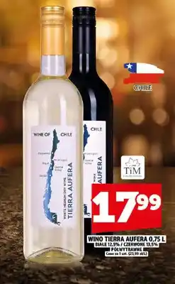 Topaz Wino czerwone Tierra Aufera półwytrawne oferta