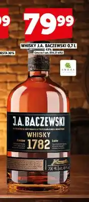 Topaz Whisky J.A. Baczewski 43% oferta