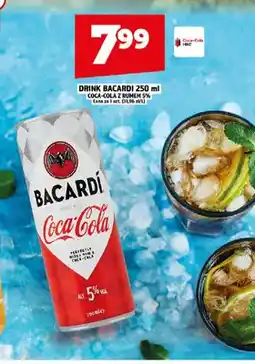 Topaz Drink Bacardi Coca-Cola z rumem 5% oferta