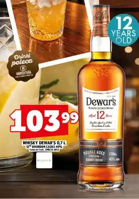 Whisky Dewar's 12YO Bourbon Casks 40%