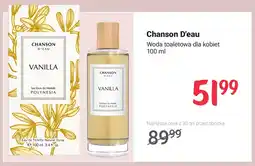 Rossmann Woda toaletowa dla kobiet Chanson D'eau oferta