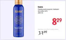 Rossmann Pianka pod prysznic i balsam do ciała 2w1 Isana oferta