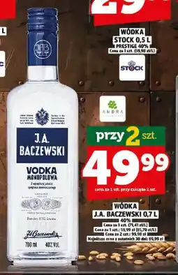 Topaz Wódka J.A. Baczewski oferta