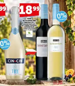 Topaz Wino bezalkoholowe Cin & Cin Sauvignon Blanc oferta