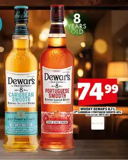 Topaz Whisky Dewar's 8YO Portuguese Smooth 40% oferta