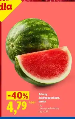 Lidl Arbuzy drobnopestkowe luzem Ryneczek Lidla oferta