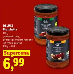 Lidl Bruschetta pomidor-parmigiano reggiano Deluxe oferta