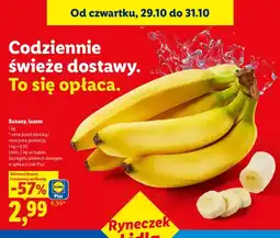 Lidl Banany luzem Ryneczek Lidla oferta