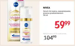Rossmann Serum do twarzy zaawansowane przeciw przebarwieniom Nivea oferta