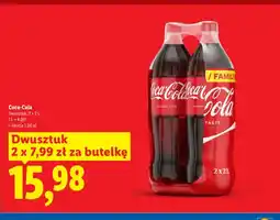 Lidl Napój gazowany Coca-Cola Original Taste 2-pak oferta