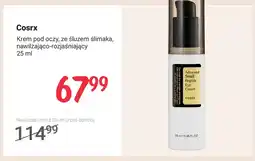 Rossmann Krem pod oczy ze śluzem ślimaka nawilżająco-rozjaśniający Cosrx oferta