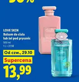 Lidl Żel pod prysznic Love Skin oferta