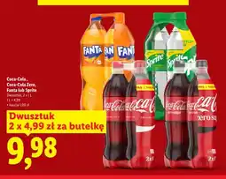 Lidl Napój gazowany Coca-Cola Zero 2-pak oferta